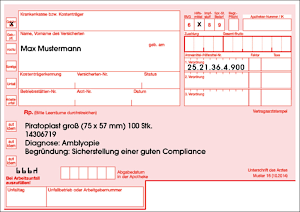 Praxistipp Hilfsmittel Weiterhin Auf Muster 16 Verordnen
