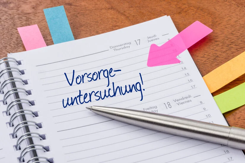 Vorsorgeuntersuchung zur Früherkennung von Krankheiten, Termin Arztpraxis