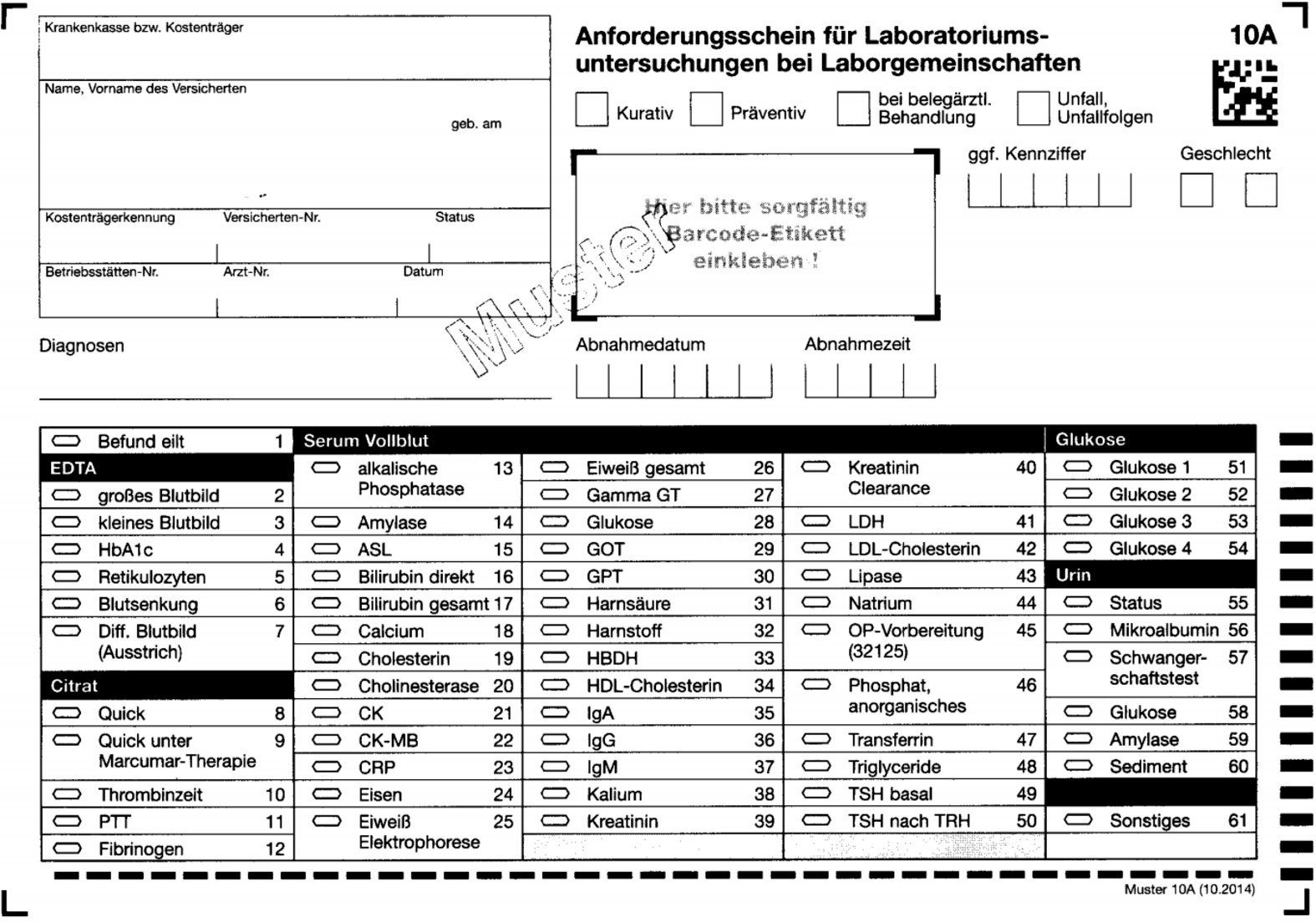 Musterklausur Behandlungsassistenz 1